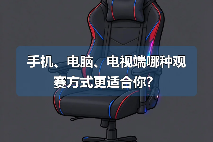 手机、电脑、电视端哪种观赛方式更适合你?